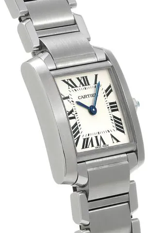 Cartier Tank Française W51008Q3 20mm Stainless steel Silver 2