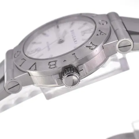 Bulgari Diagono LCV 29 S 29mm Stainless steel White 2