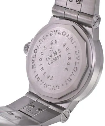 Bulgari Diagono LCV 29 S 29mm Stainless steel White 5