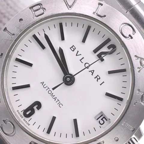 Bulgari Diagono LCV 29 S 29mm Stainless steel White 6