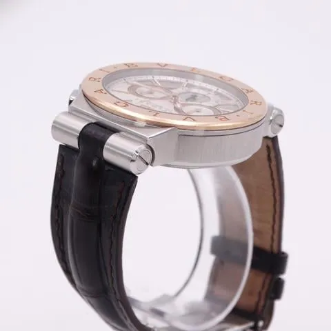 Bulgari Diagono DGP42SGCH 42mm Yellow gold and Stainless steel Silver 10