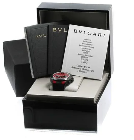 Bulgari Diagono DG42SMCCH 43mm Ceramic Red 1