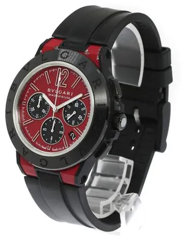 Bulgari Diagono DG42SMCCH 43mm Ceramic Red 2