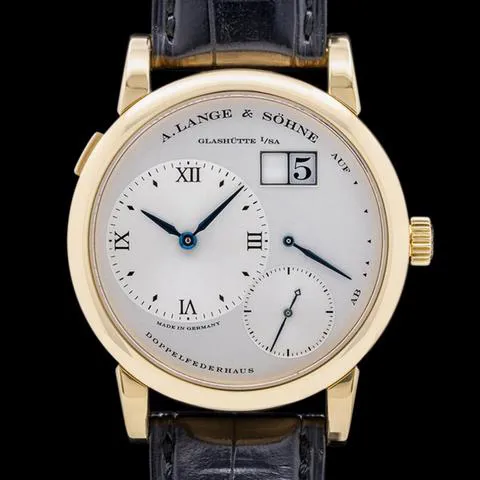 A. Lange & Söhne Lange 1 101.022 38.5mm Yellow gold Silver