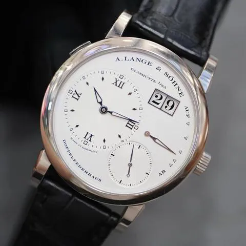 A. Lange & Söhne Lange 1 191.039 38.5mm White gold Silver 1