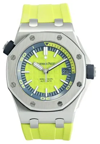 Audemars Piguet Royal Oak Offshore Diver 15710ST.OO.A038CA.01 42mm Stainless steel Green 1