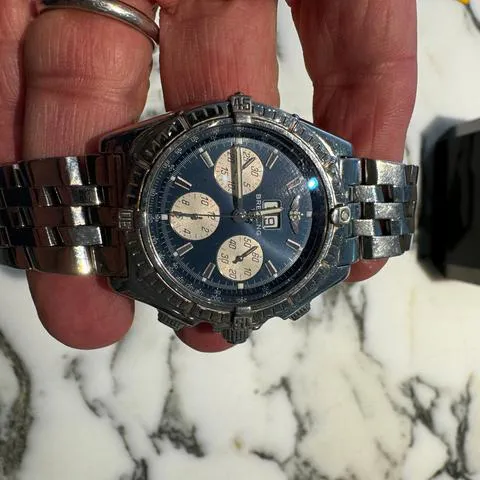 Breitling Crosswind Special A44355 44mm Stainless steel Blue 3