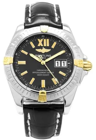 Breitling Galactic B49350 41mm Yellow gold and Stainless steel