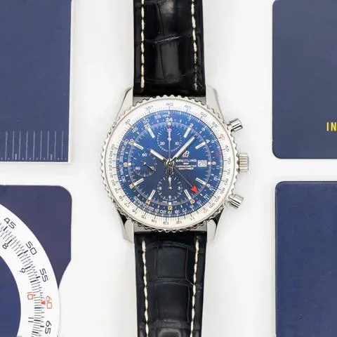 Breitling Navitimer A24322 46mm Stainless steel Blue 8