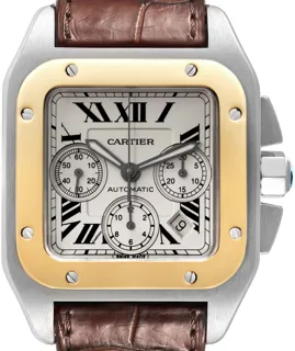 Cartier Santos W20091X7 Stainless steel Silver