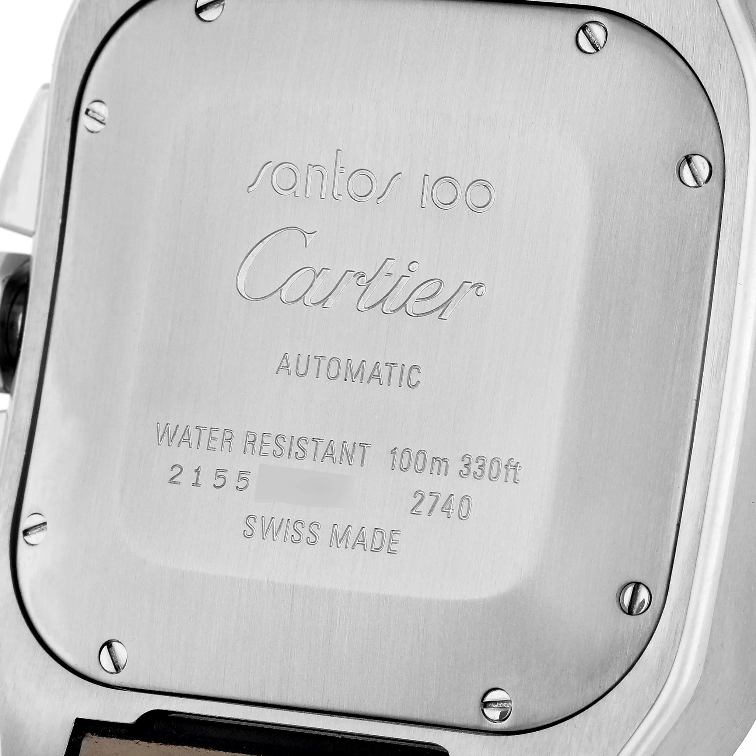 Cartier Santos W20091X7 55mm stainless Silver 5