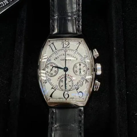 Franck Muller Cintree Curvex 7880 CC AT 36mm White gold Silver