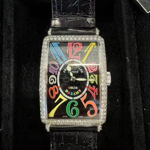 Franck Muller Long Island 1200 SC D 32mm White gold Black