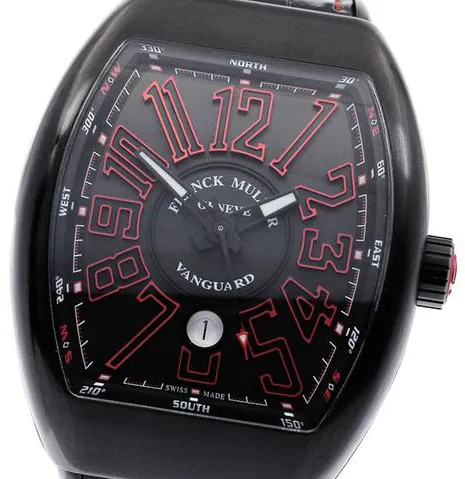 Franck Muller Vanguard V 45 SC DT 44mm Stainless steel Black