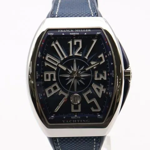 Franck Muller Vanguard V 45 SC DT 47mm Stainless steel Blue