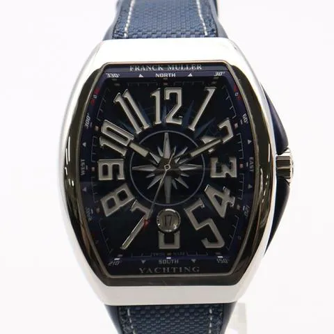 Franck Muller Vanguard V 45 SC DT 47mm Stainless steel Blue 1