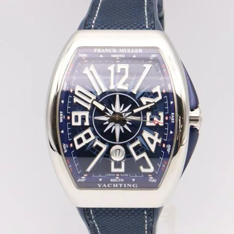 Franck Muller Vanguard V 45 SC DT 47mm Stainless steel Blue 2