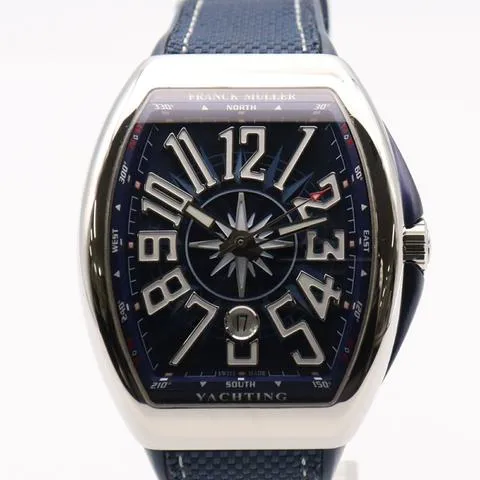 Franck Muller Vanguard V 45 SC DT 47mm Stainless steel Blue 3