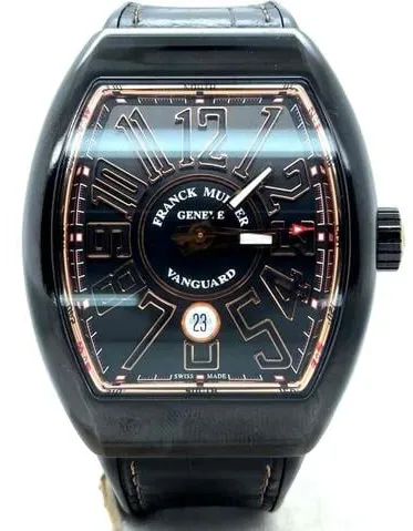 Franck Muller Vanguard V45SCDTTTNRBR 45mm Titanium Black