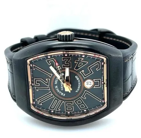 Franck Muller Vanguard V45SCDTTTNRBR 45mm Titanium Black 4