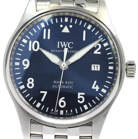 IWC Pilot Mark IW327014 40mm Stainless steel Blue