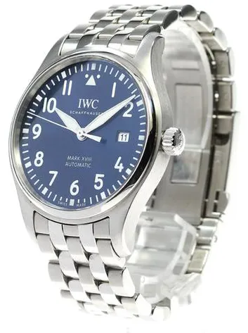 IWC Pilot Mark IW327014 40mm Stainless steel Blue 1