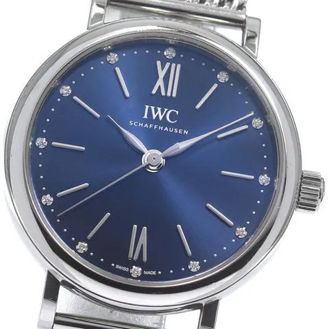 IWC Portofino IW357404 34mm Stainless steel Blue