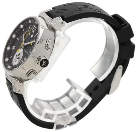 Louis Vuitton MM 12P 34mm Stainless steel Black