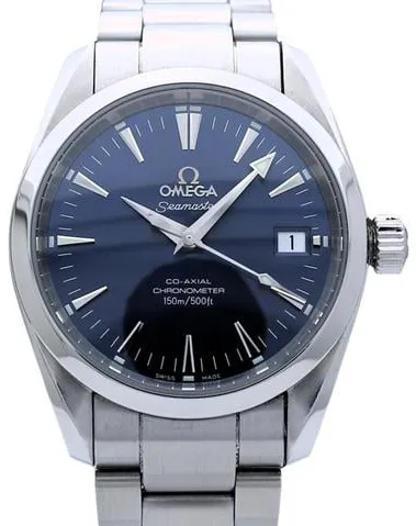 Omega Aqua Terra 2504.80 36.2mm Stainless steel Blue