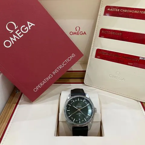 Omega Globemaster 130.33.41.22.10.001 41mm Stainless steel Green