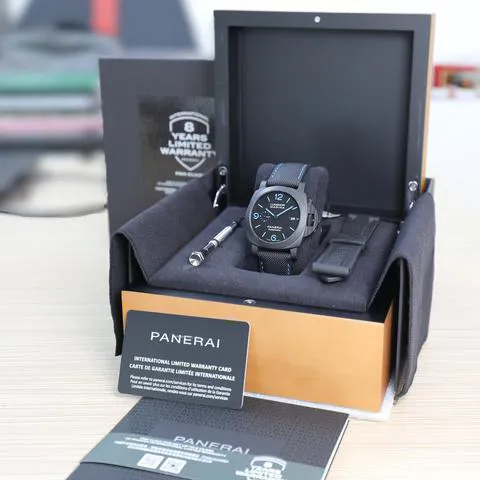 Panerai Luminor GMT Automatic PAM 01661 44mm Carbon fiber Black 8