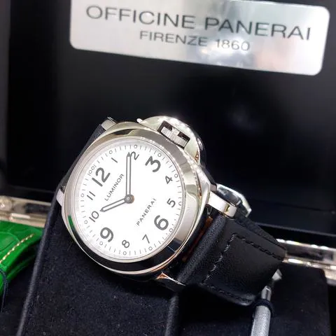 Panerai Luminor PAM 00010 44mm Stainless steel White