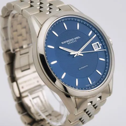 Raymond Weil Freelancer 2740-ST-50021 42mm Stainless steel Blue 2