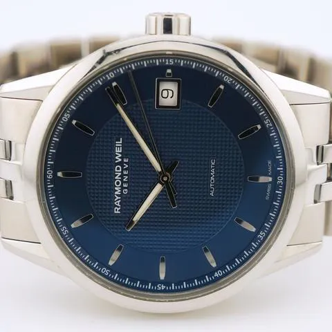 Raymond Weil Freelancer 2740-ST-50021 42mm Stainless steel Blue 3