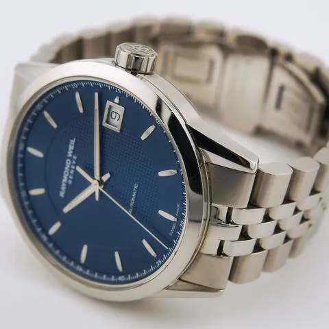 Raymond Weil Freelancer 2740-ST-50021 42mm Stainless steel Blue 5