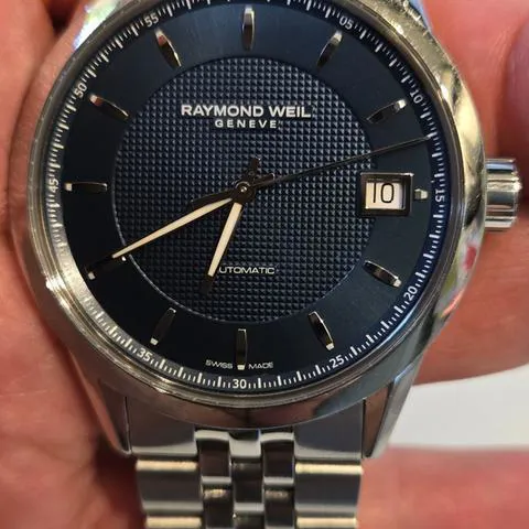 Raymond Weil Freelancer 2740-ST-50021 42mm Stainless steel Blue 12