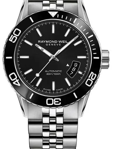 Raymond Weil Freelancer 2760-ST1-20001 42mm Stainless steel Black