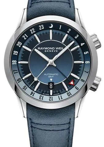 Raymond Weil Freelancer 2761-STC-50001 40.5mm Stainless steel Blue