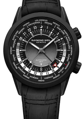 Raymond Weil Freelancer 2765-BKC-20001 40.5mm Stainless steel Black