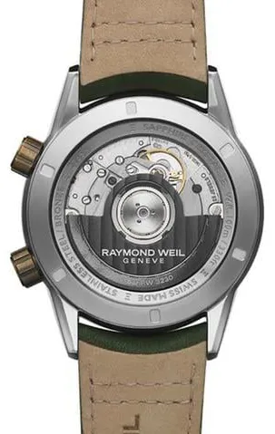 Raymond Weil Freelancer 2765-SBC-52001 40.5mm Stainless steel Green 2