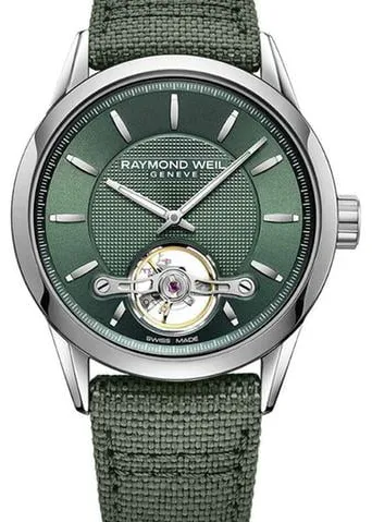 Raymond Weil Freelancer 2780-STC-52001 42mm Stainless steel Green