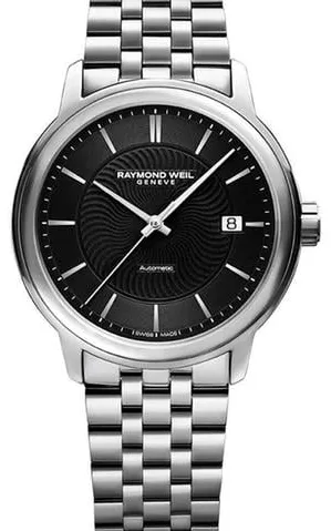 Raymond Weil Maestro 2237-ST-20001 39.5mm Stainless steel Black