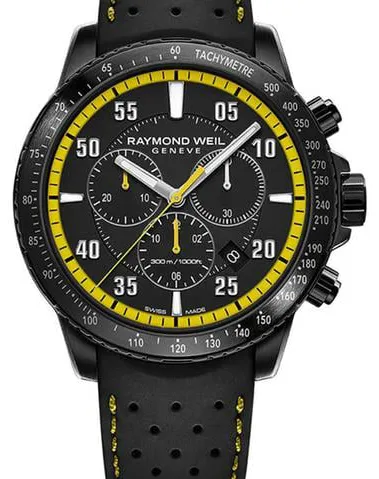 Raymond Weil Tango 8570-BKR-05275 43mm Stainless steel Black