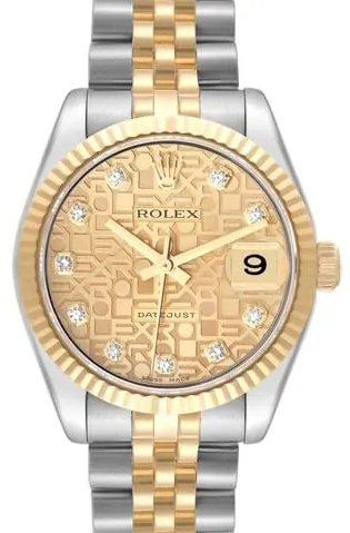 Rolex Datejust 31 178273 31mm Stainless steel Champagne