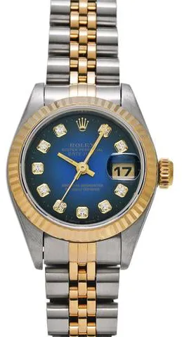 Rolex Datejust 69173G 26mm Stainless steel Blue