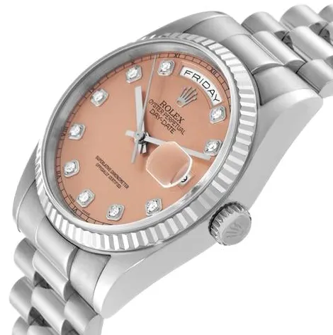 Rolex Day-Date 36 118239 36mm White gold Rose 7