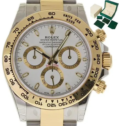 Rolex Daytona 116503 40mm Stainless steel White