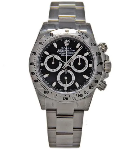 Rolex Daytona 116520 40mm Stainless steel Black 1