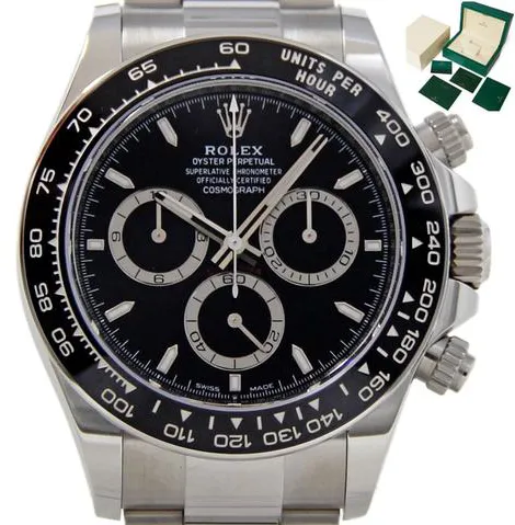 Rolex Daytona 126500 40mm Stainless steel Black