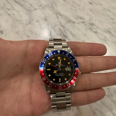 Rolex GMT-Master 16750 40mm Stainless steel Black 1